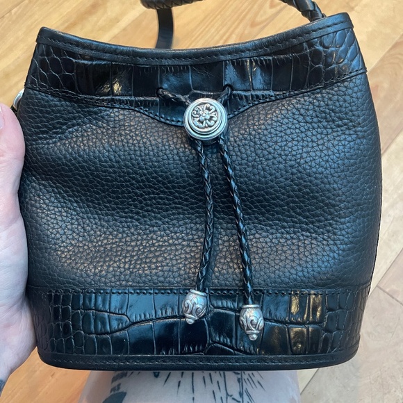 Brighton Purse shoulder bag small black like new - Picture 1 of 8